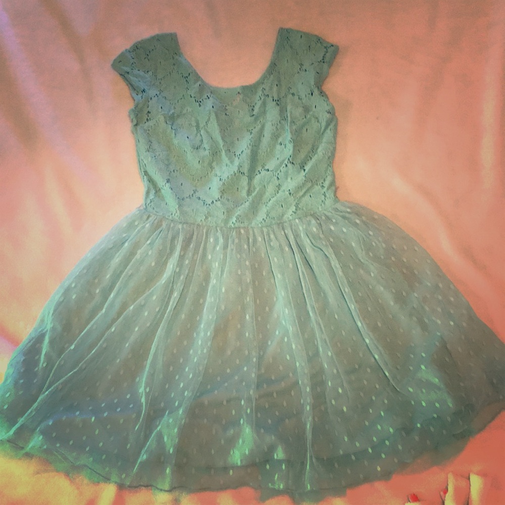 Light blue dress